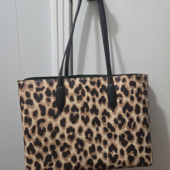 Kate Spade Leopard Print Tote Bag - Picture 2 of 9